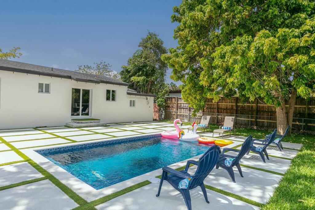 New Miami Home, Pool Near Airport And Beaches, King Bed 外观 照片